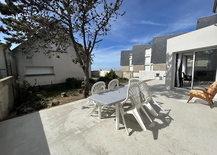 Moderne 5 Au Bord De La Avec Parking Inclus - Fr-1-361-540 * Jullouville-les-Pins